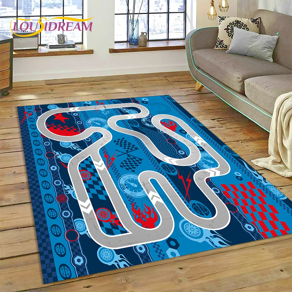 Commercial Road Printing - Alfombra de juego para niños con