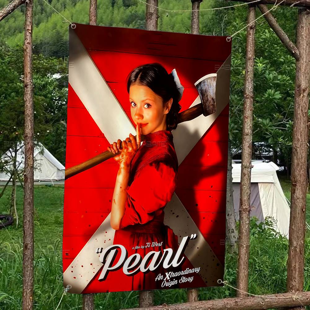 Commercial Printing Companies Usa - P-PearlS HORROR MOIVE - Bandera Publicitaria
