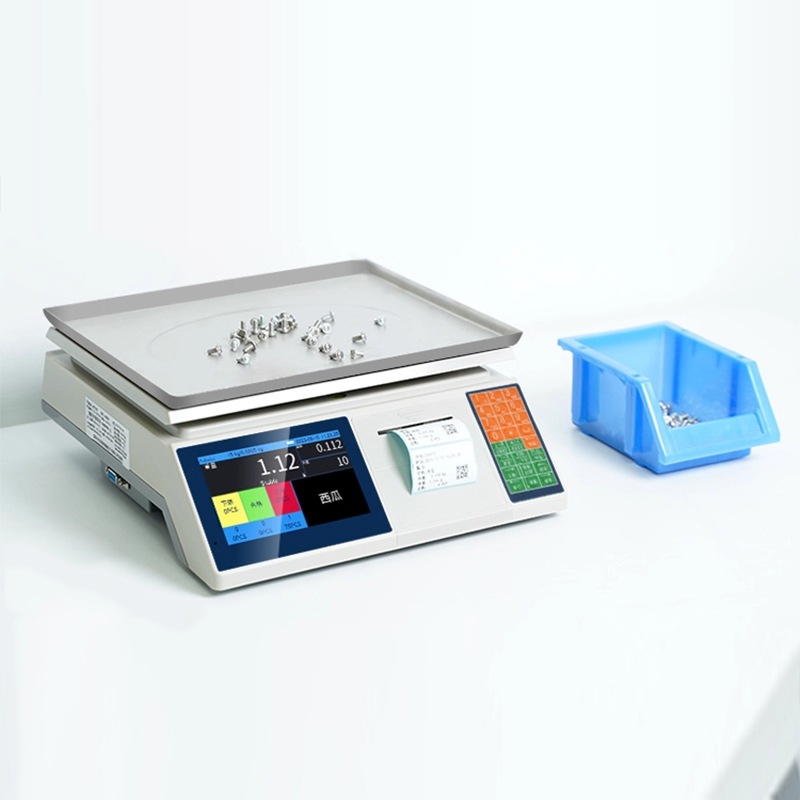 Commercial Printing Industry - Báscula electrónica con impresión de etiquetas