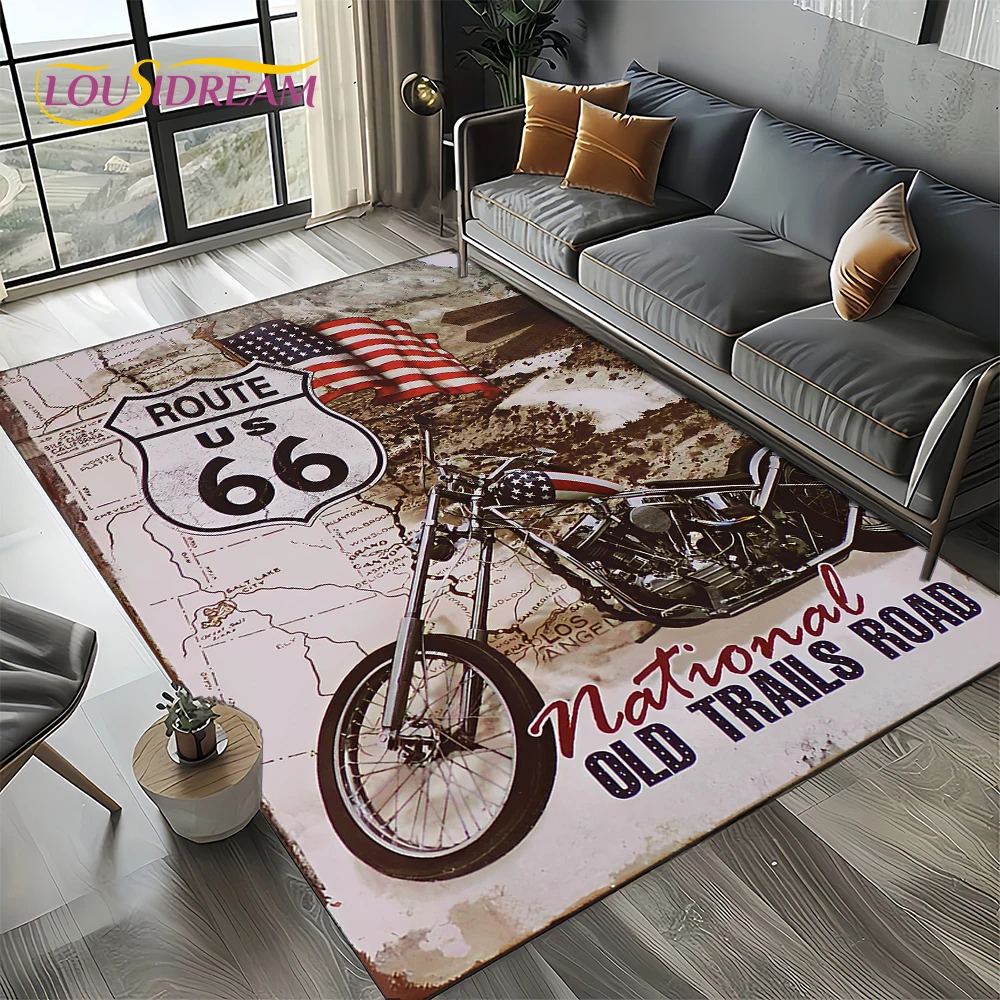 Commercial Road Printing - Ruta 66 Retro América historia madre
