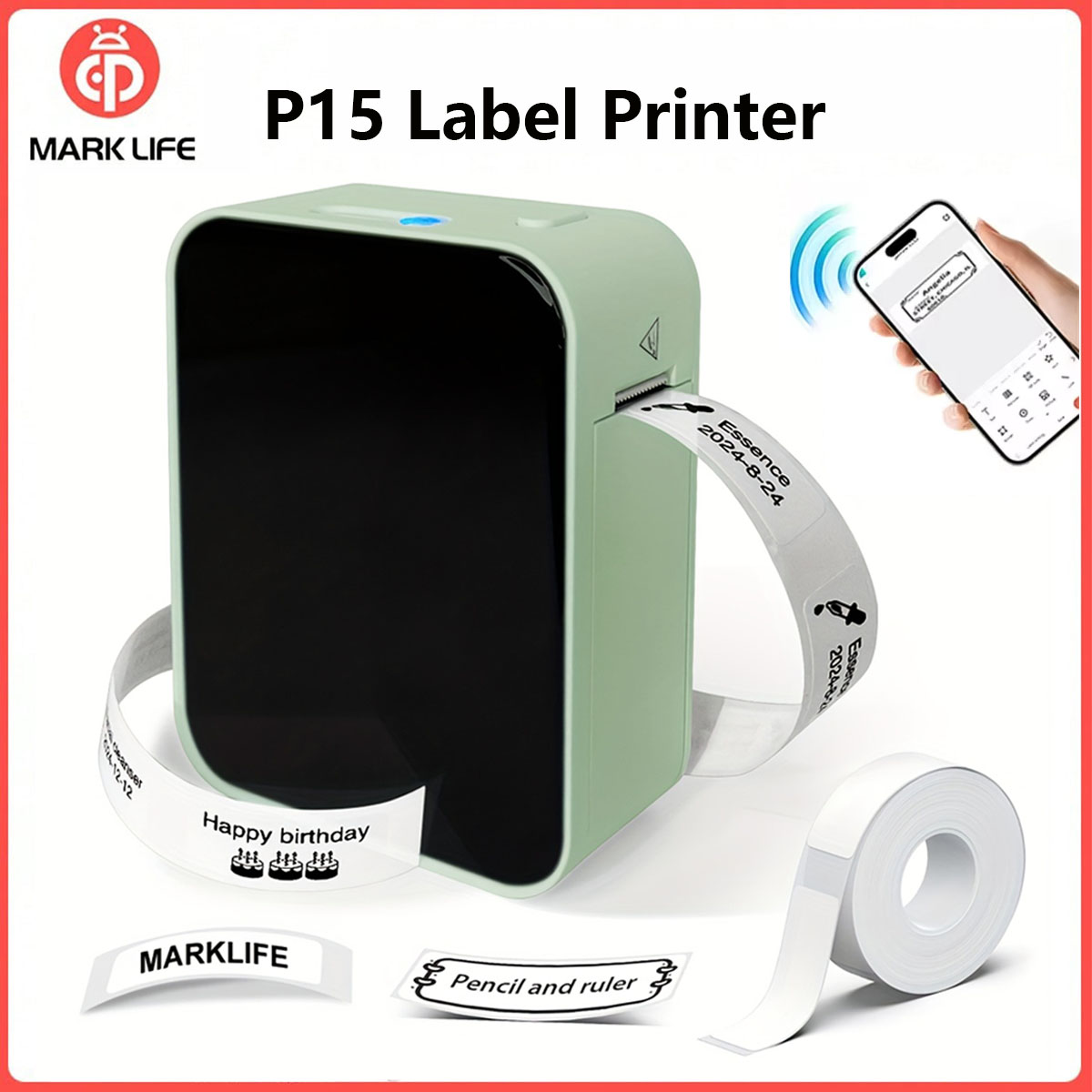 Commercial Printing Network - Impresora de Etiquetas Marklife P15, Impresora