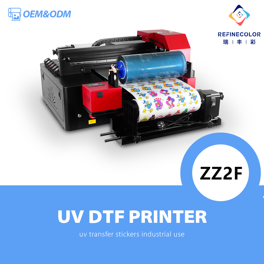 Commercial Printing Industry - Impresora UV DTF industrial Refinecolor A3+