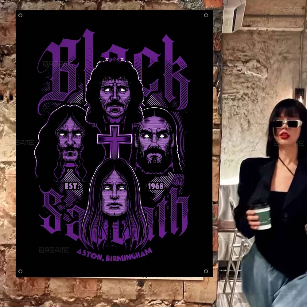 Black Sabbath Heavy Metal Impr - Commercial Printing Companies Usa reseña y precio