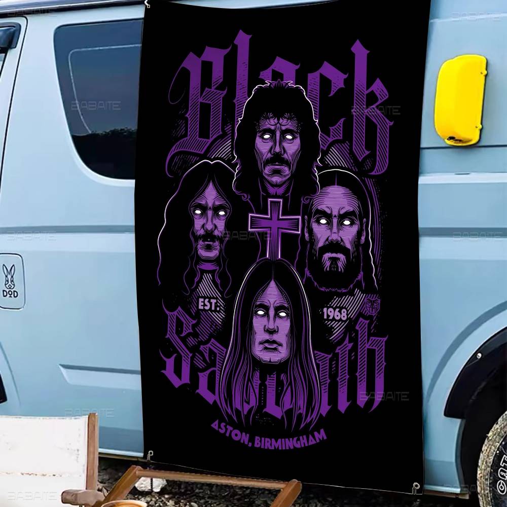 Black Sabbath Heavy Metal Impr - Commercial Printing Companies Usa reseña y precio