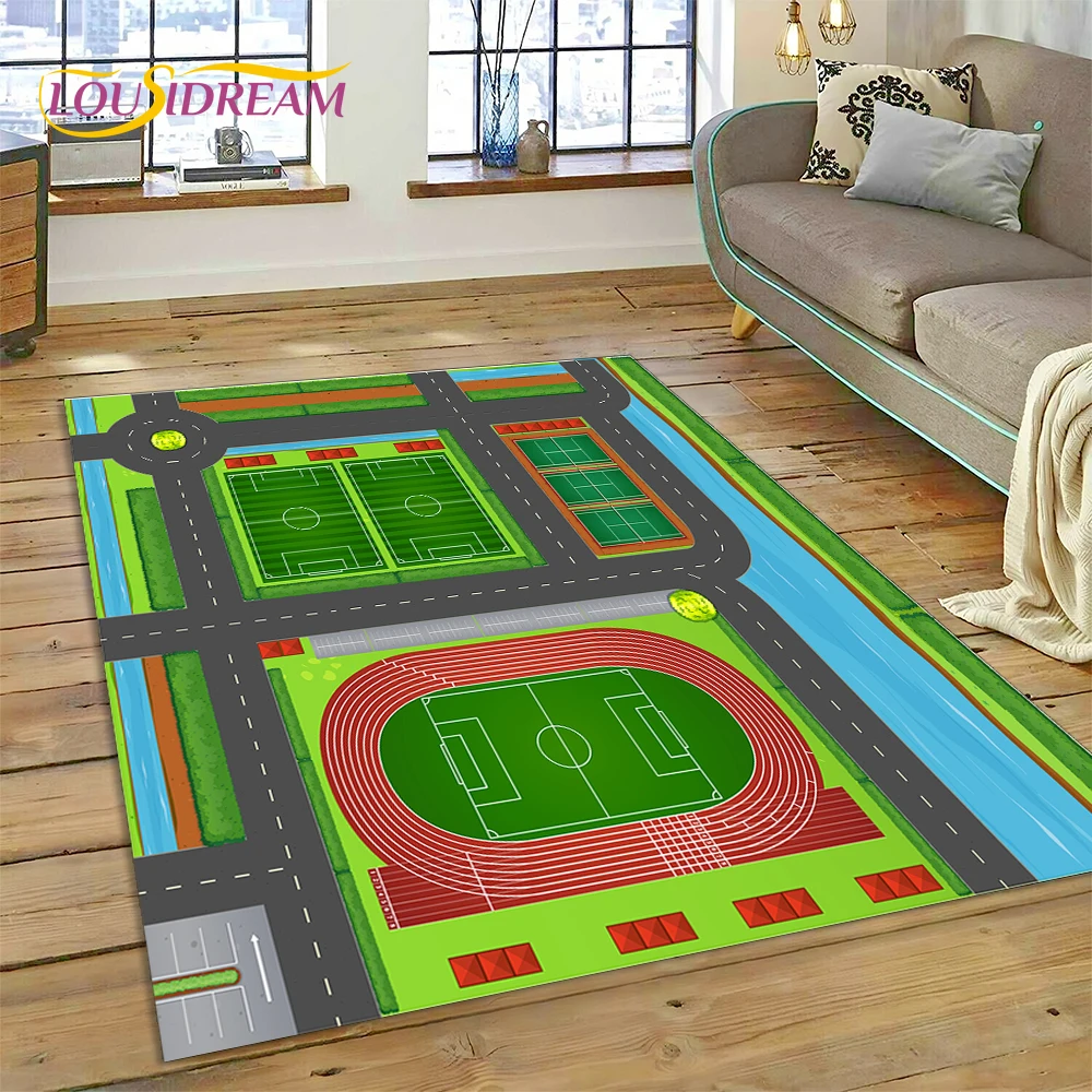 Alfombra de juego para niños c - Commercial Road Printing reseña y precio