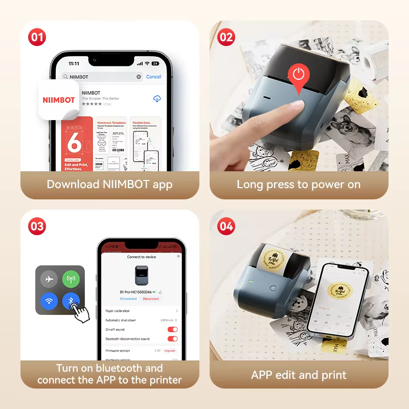Impresora de Etiquetas Niimbot - Commercial Printing Network reseña y precio