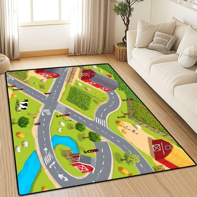 Alfombra con patrón de tráfico - Commercial Road Printing reseña y precio