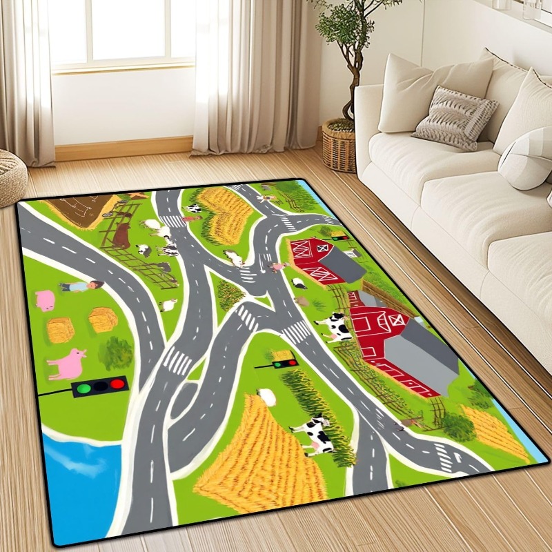 Alfombra con patrón de tráfico - Commercial Road Printing reseña y precio