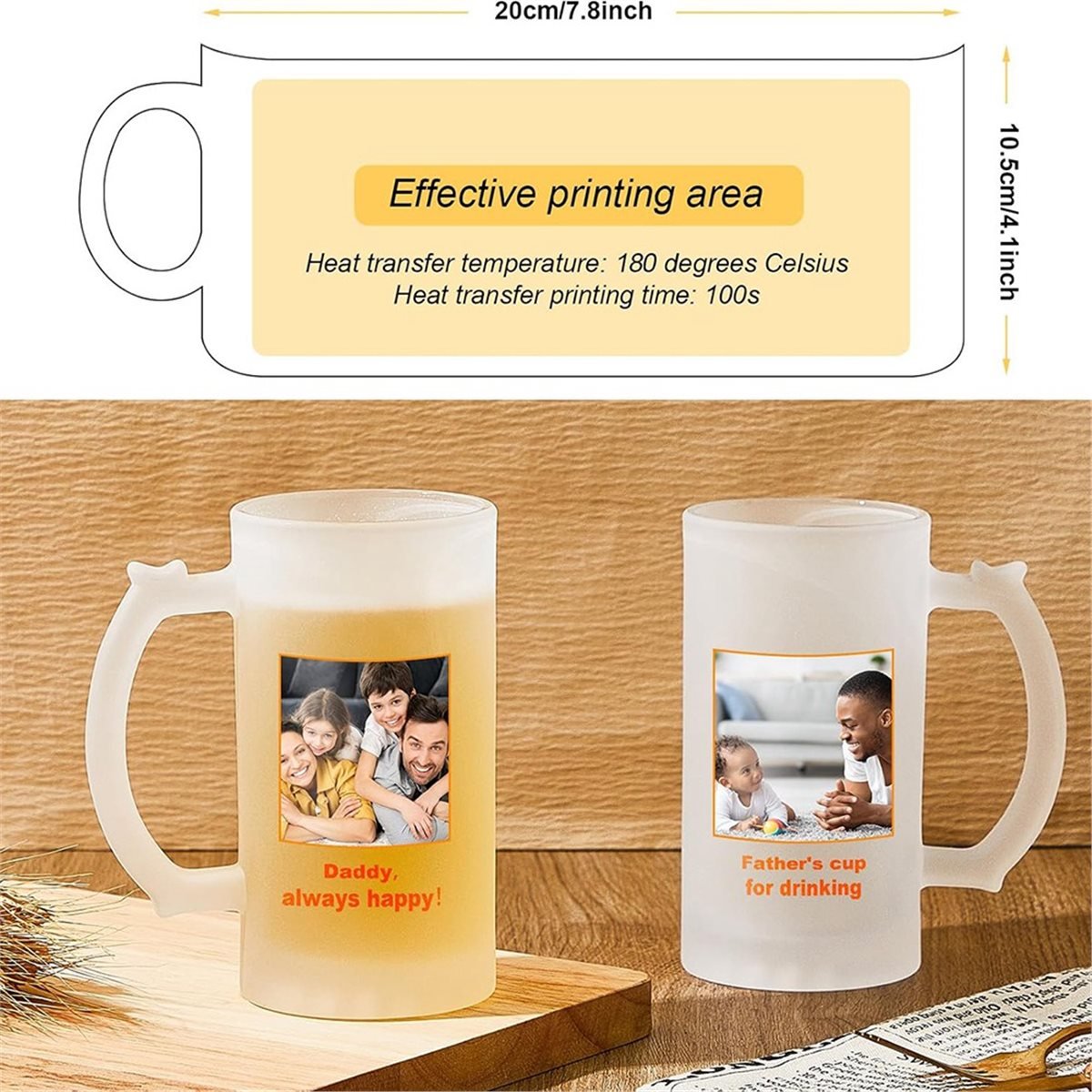 Tazas de cerveza en blanco con - Sublimation Mug Blank reseña y precio