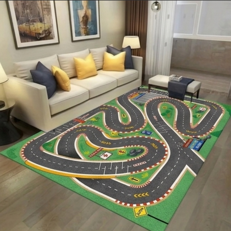 Alfombra de juego con diseño d - Commercial Road Printing reseña y precio