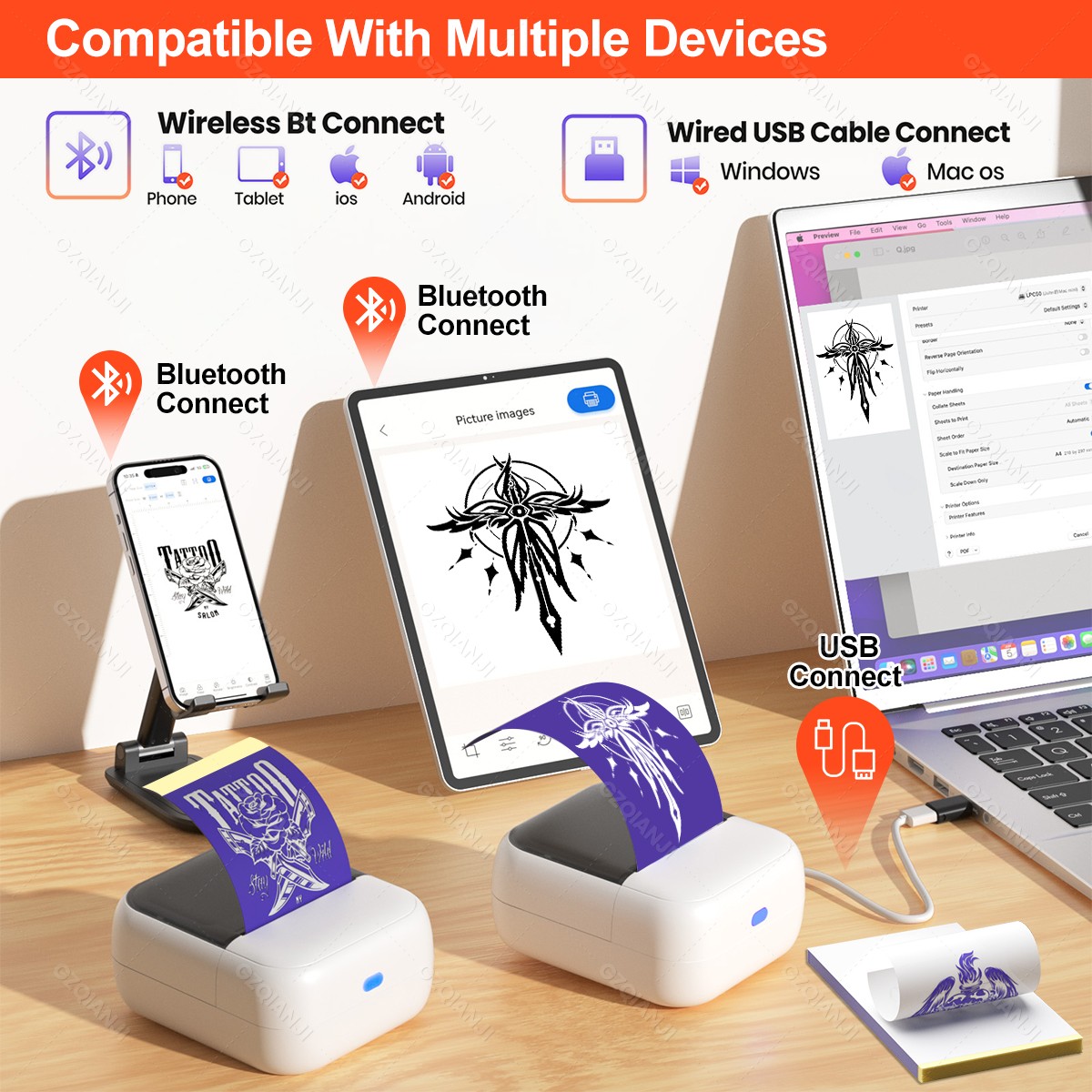 Mini Impresora Térmica de 57 m - Commercial Printing Network reseña y precio
