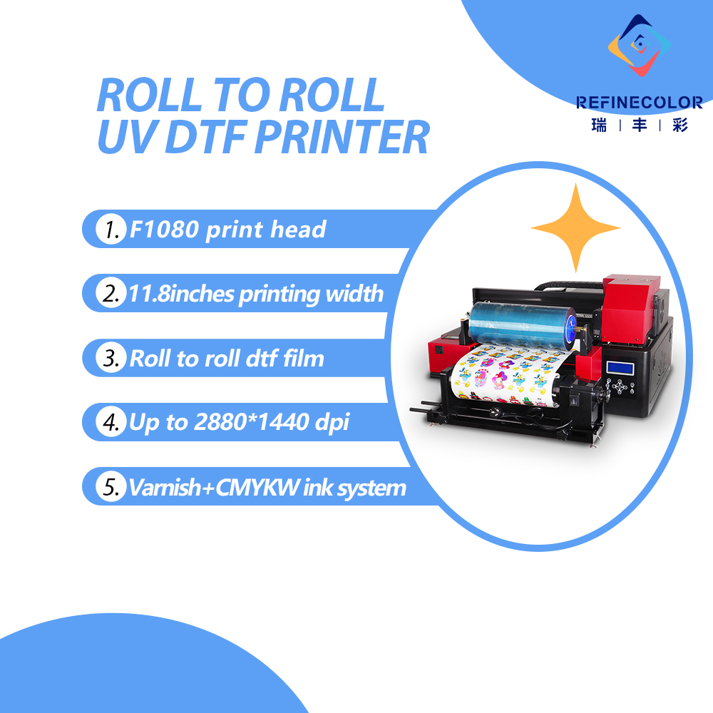 Impresora UV DTF industrial Re - Commercial Printing Industry reseña y precio