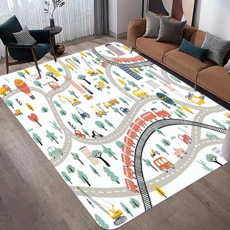 Alfombra de juego antideslizan - Commercial Road Printing reseña y precio